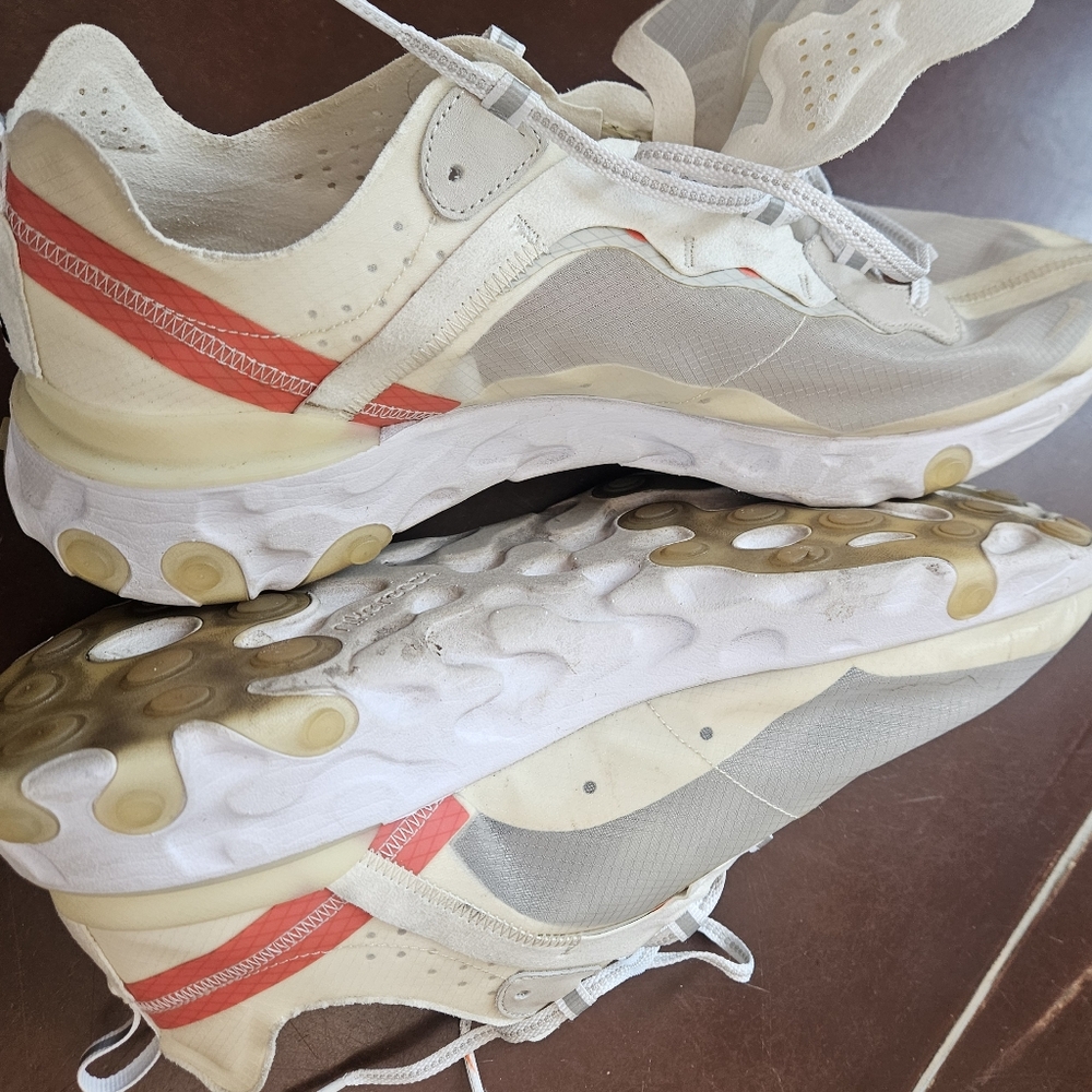 Nike React Element 87 Epic Sail Light Bone 15 - Picture 14 of 14